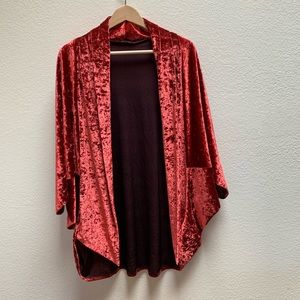 Crimson Velvet Cape